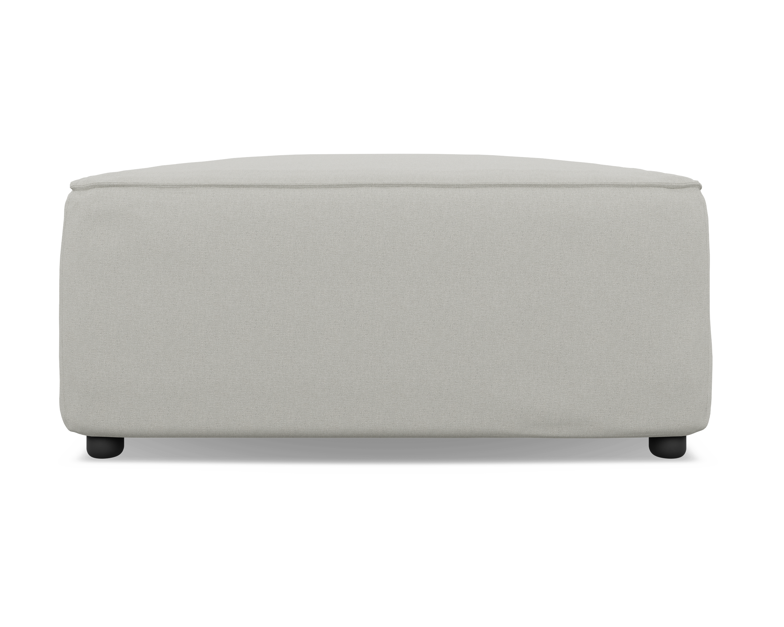 Zola Square Ottoman - FibreGuard Ivory (Stock)