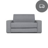 Zuva Sleeper Single - Textured Steel (Express)